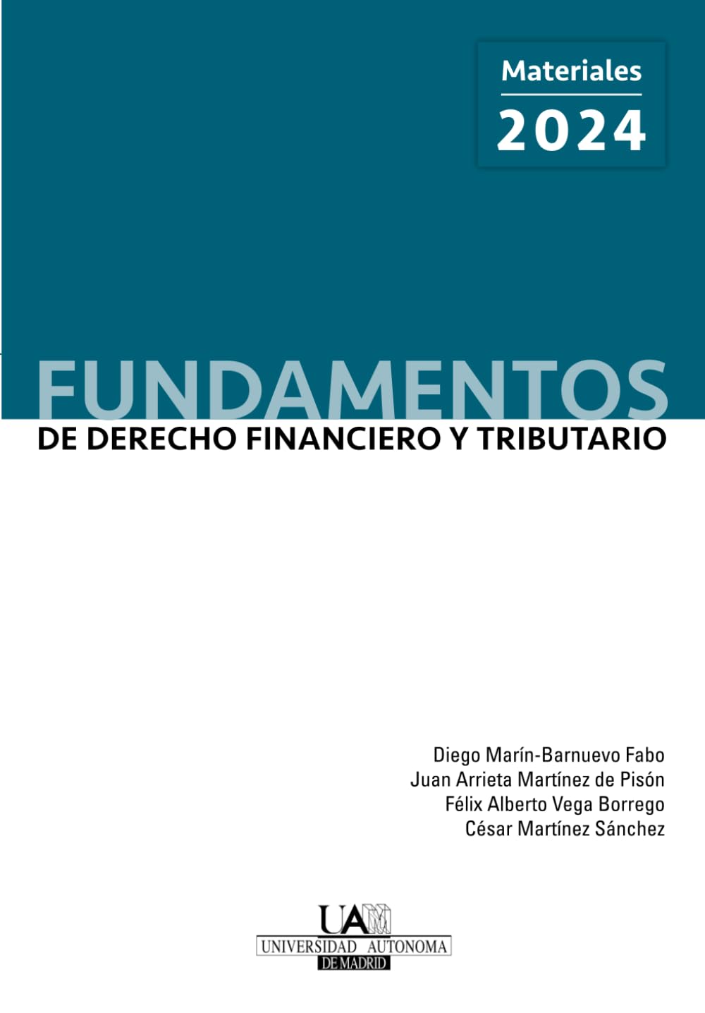 Imagen de portada del libro Fundamentos de Derecho Financiero y Tributario