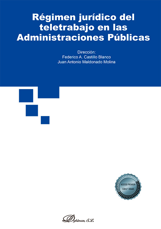 Imagen de portada del libro Régimen jurídico del teletrabajo en las Administraciones Públicas