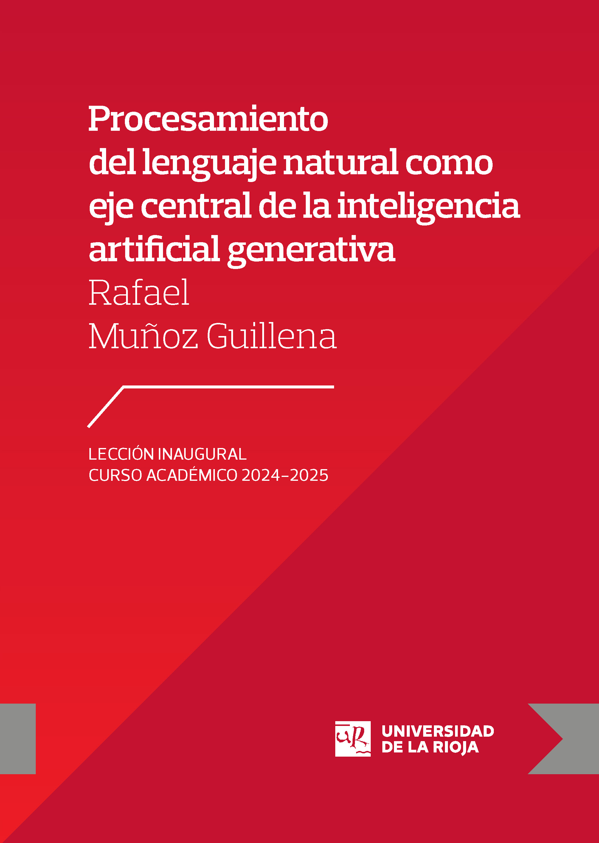 Imagen de portada del libro Procesamiento del lenguaje natural como eje central de la inteligencia artificial generativa