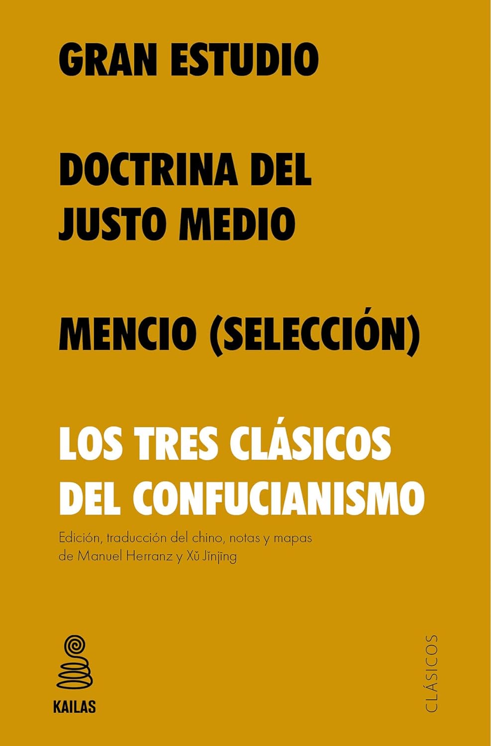 Imagen de portada del libro Los tres grandes clásicos del confucianismo