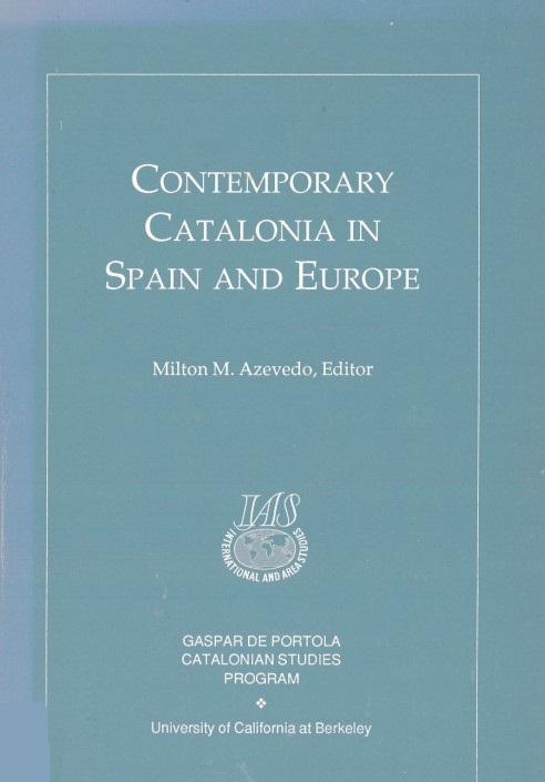 Imagen de portada del libro Contemporary Catalonia in Spain and Europe