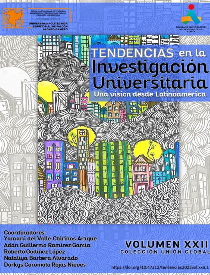 Imagen de portada del libro Tendencias en la investigación universitaria. Una visión desde Latinoamérica. Vo. XXII