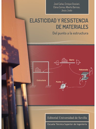 Imagen de portada del libro Elasticidad y resistencia de materiales