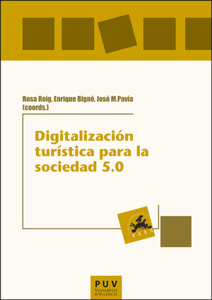 Imagen de portada del libro Digitalización turística para la sociedad 5.0