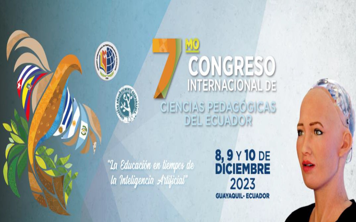 Imagen de portada del libro 7mo Congreso Internacional de Ciencias Pedagógicas del Ecuador (CICPE2023)