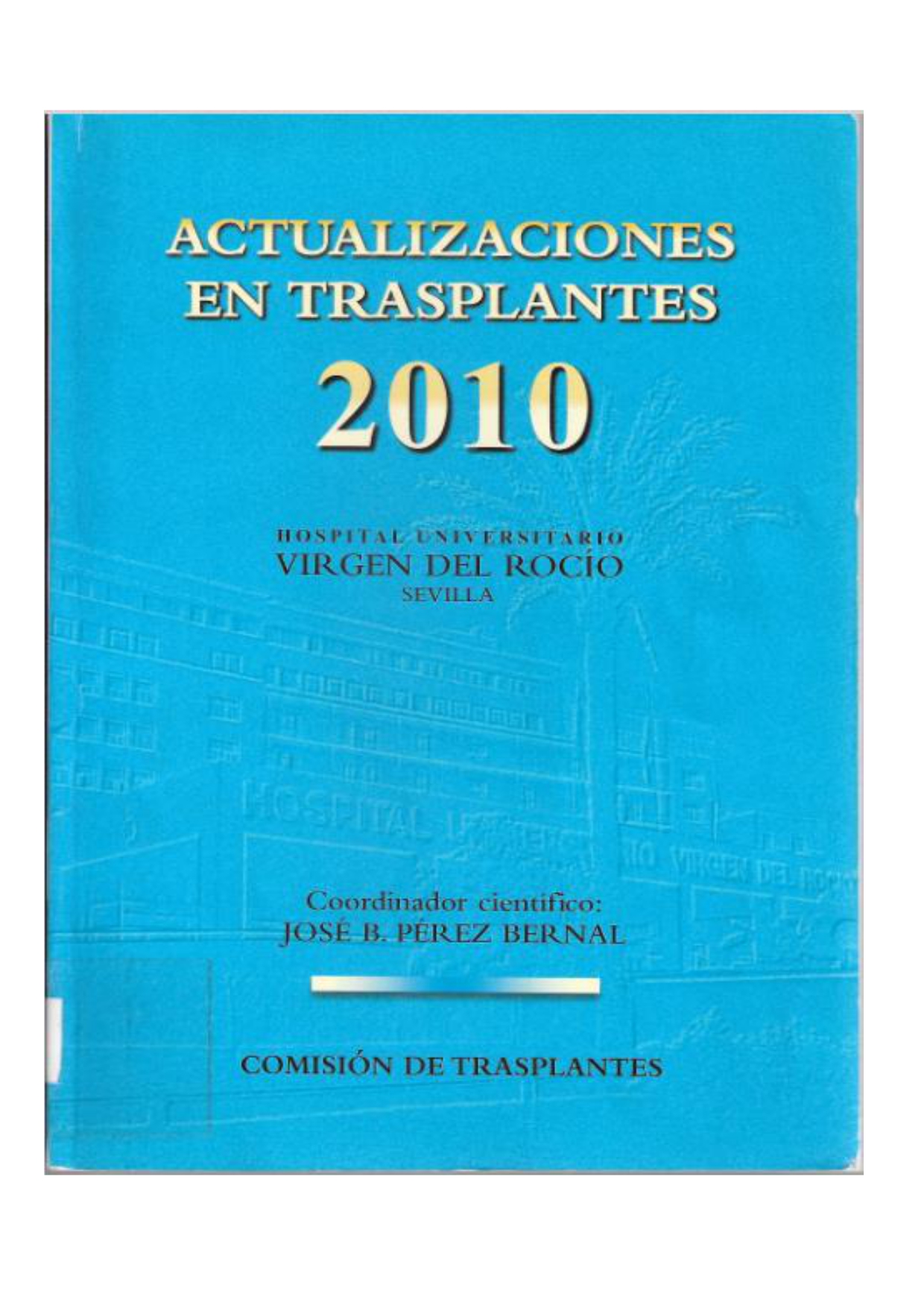 Imagen de portada del libro Actualizaciones en trasplantes