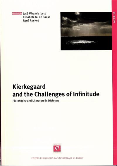 Imagen de portada del libro Kierkegaard and the challenges of infinitude