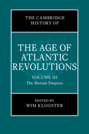 Imagen de portada del libro The Cambridge history of the age of the Atlantic revolutions. Volume III: The Iberian Empires