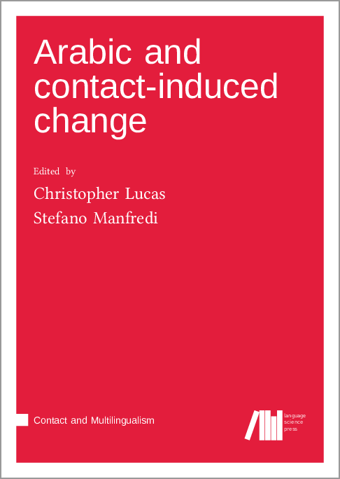 Imagen de portada del libro Arabic and contact-induced change