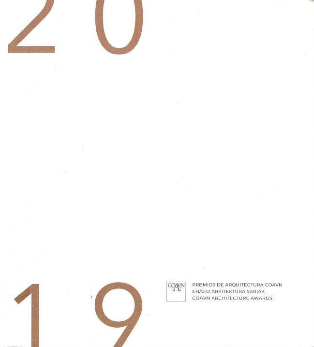 Imagen de portada del libro Premios de Arquitectura COAVN 2019