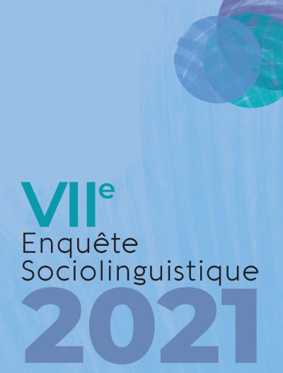 Imagen de portada del libro VIIe enquête sociolinguistique 2021