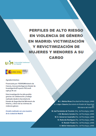 Imagen de portada del libro Perfiles de alto riesgo en violencia de género en Madrid