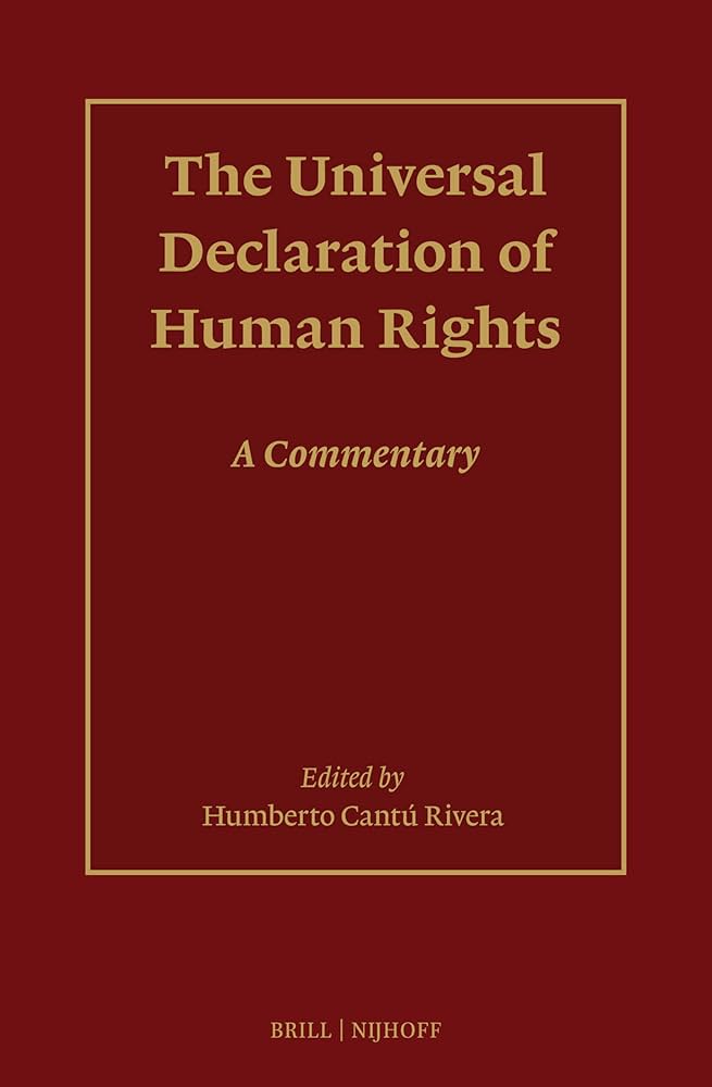 Imagen de portada del libro The Universal Declaration of Human Rights. A Commentary