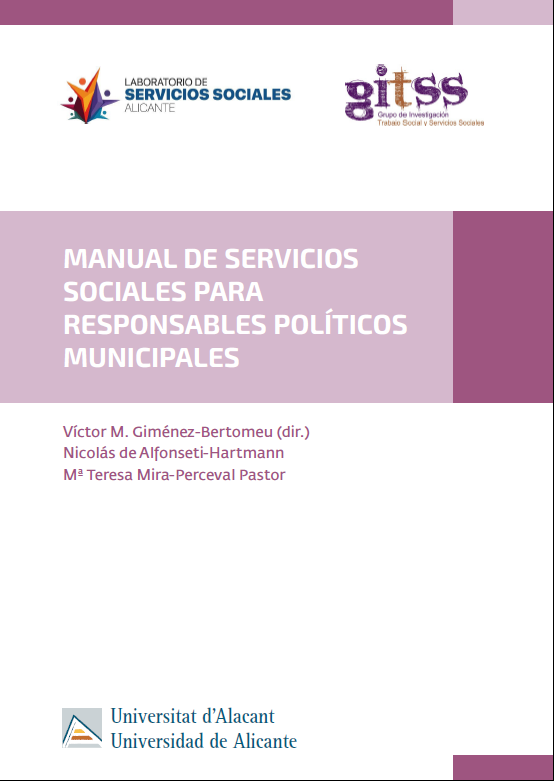 Imagen de portada del libro Manual de servicios sociales para responsables políticos municipales