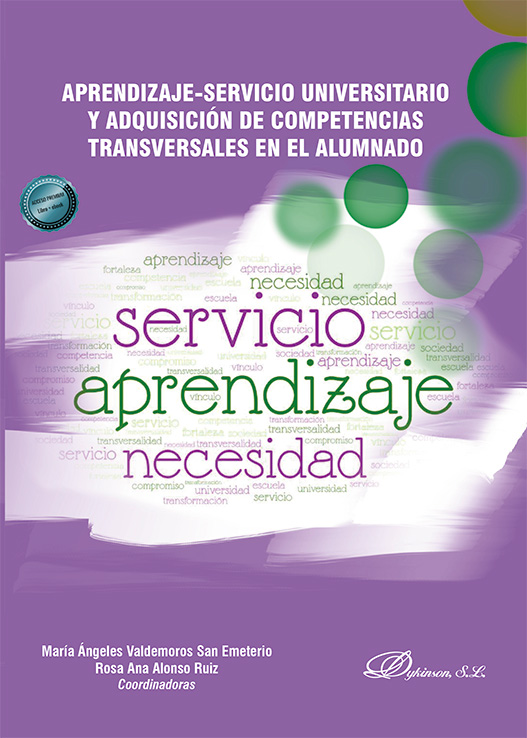 Imagen de portada del libro Aprendizaje-servicio universitario y adquisición de competencias transversales en el alumnado