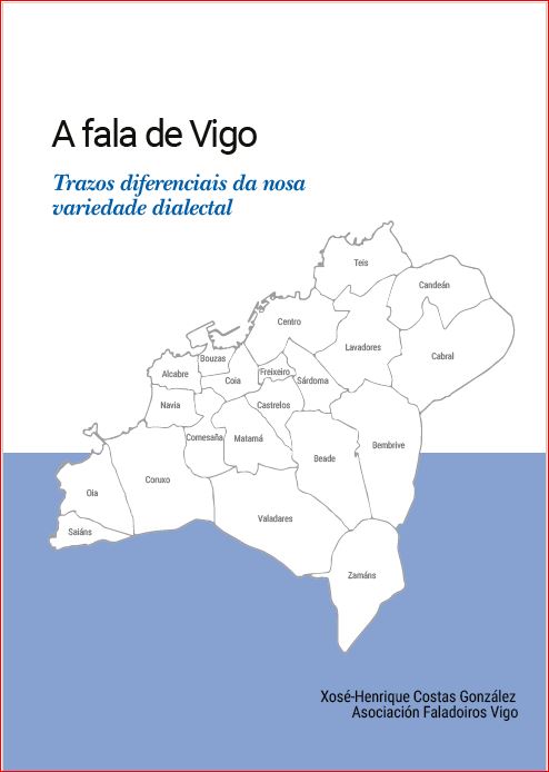 Imagen de portada del libro A fala de Vigo, trazos diferenciais da nosa variedade dialectal