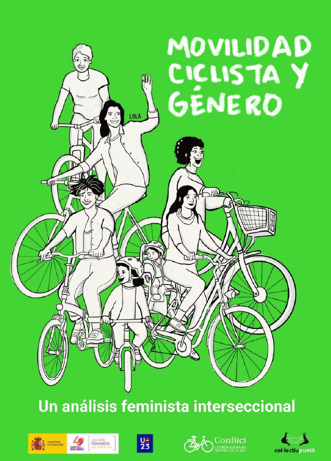 Imagen de portada del libro Movilidad ciclista y género. Un análisis feminista interseccional