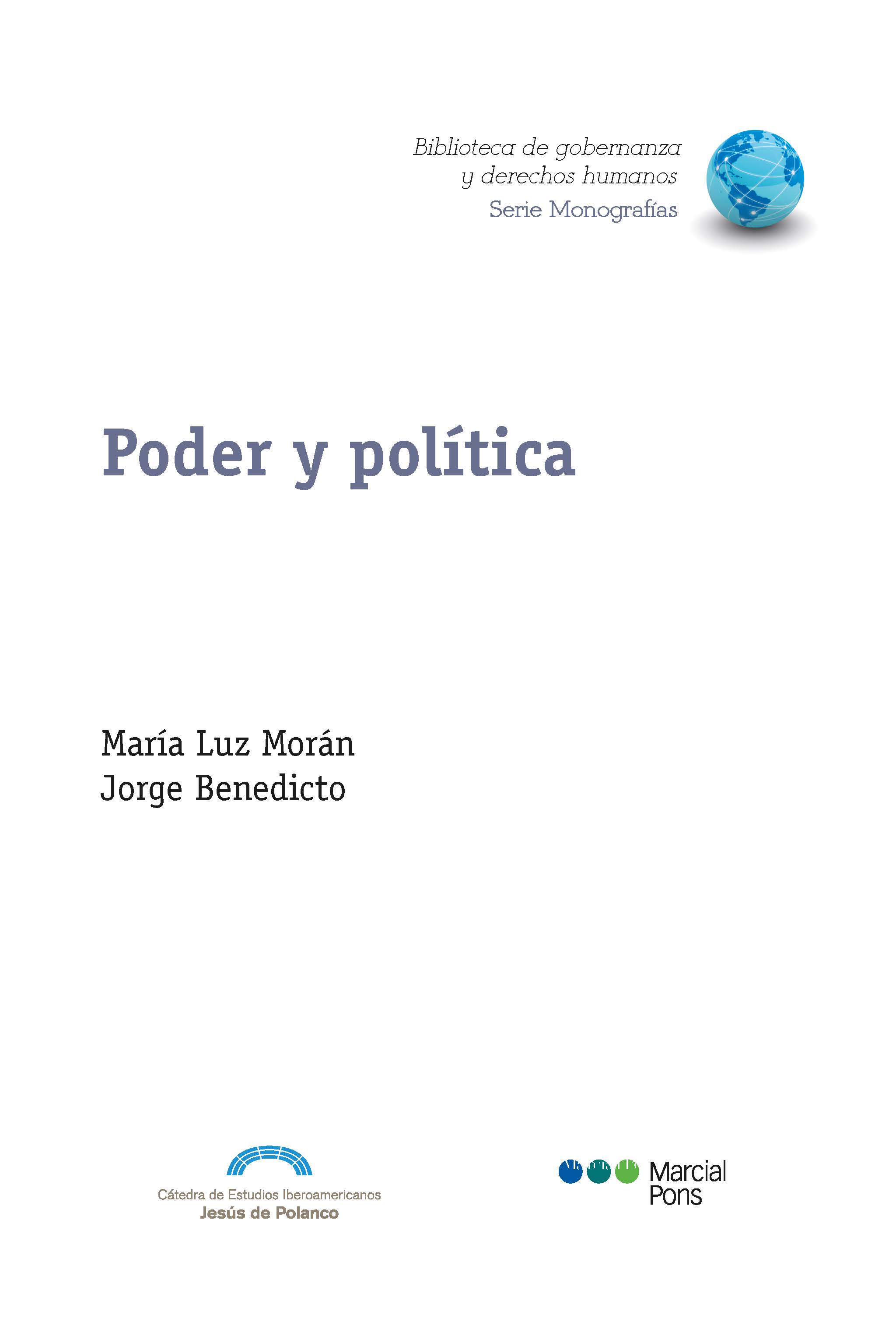 Imagen de portada del libro Poder y política