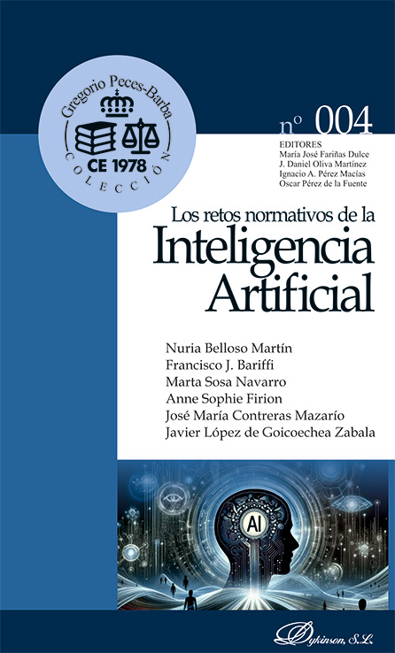 Imagen de portada del libro Los retos normativos de la Inteligencia Artificial