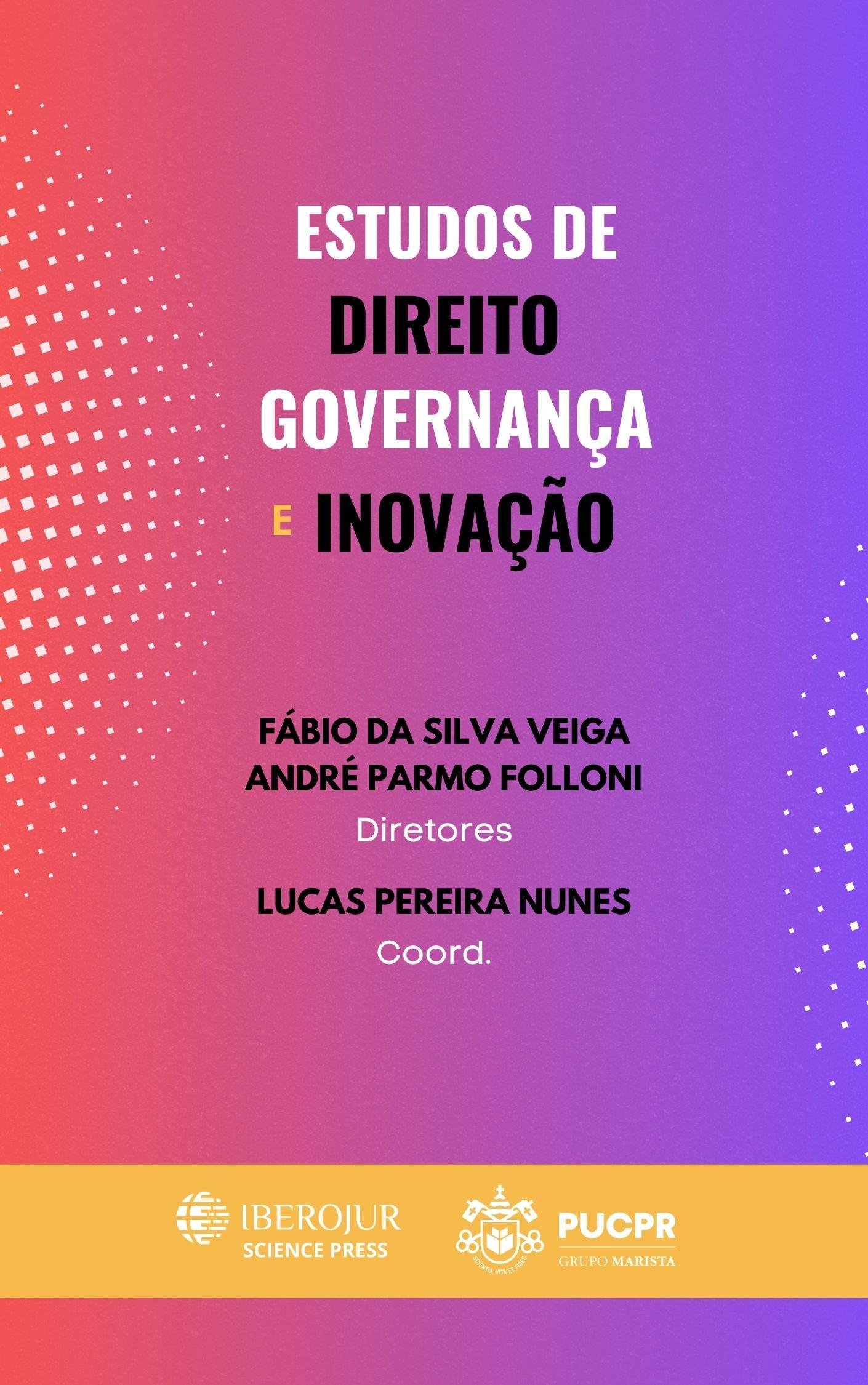 Imagen de portada del libro Estudos de Direito, Governança e Inovação