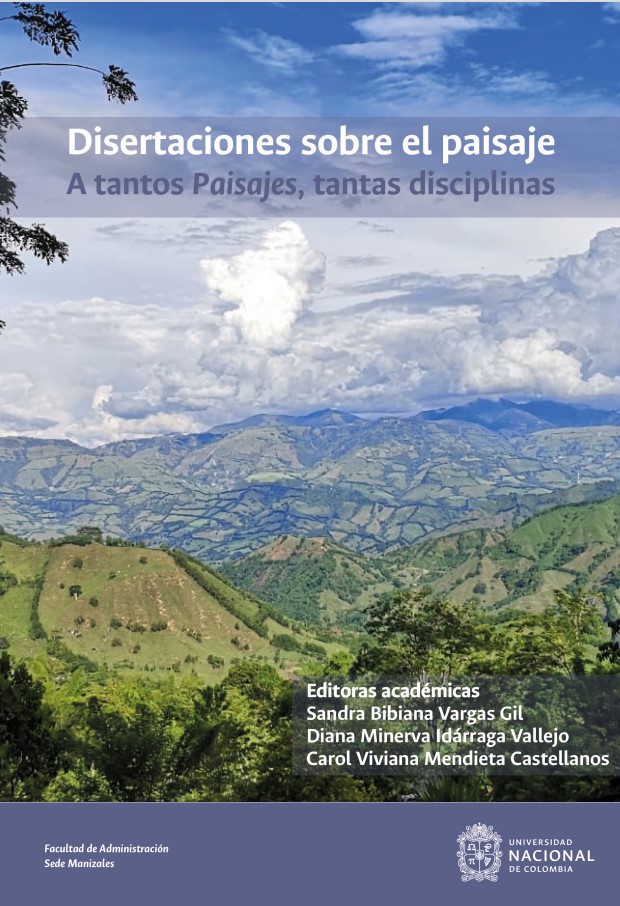 Imagen de portada del libro Disertaciones sobre el paisaje