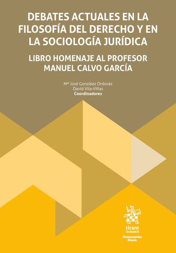 Imagen de portada del libro Debates actuales en la filosofía del Derecho y en la sociología jurídica