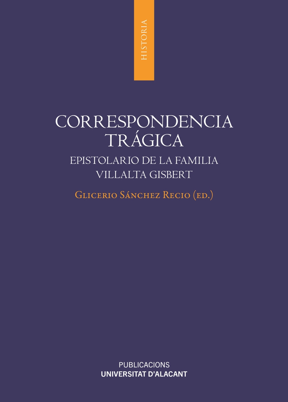 Imagen de portada del libro Correspondencia trágica