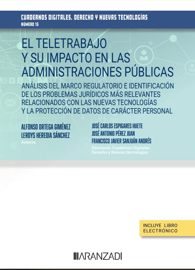 Imagen de portada del libro El teletrabajo y su impacto en las administraciones públicas