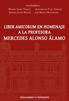 Imagen de portada del libro "Liber amicorum" en homenaje a la profesora Mercedes Alonso Álamo