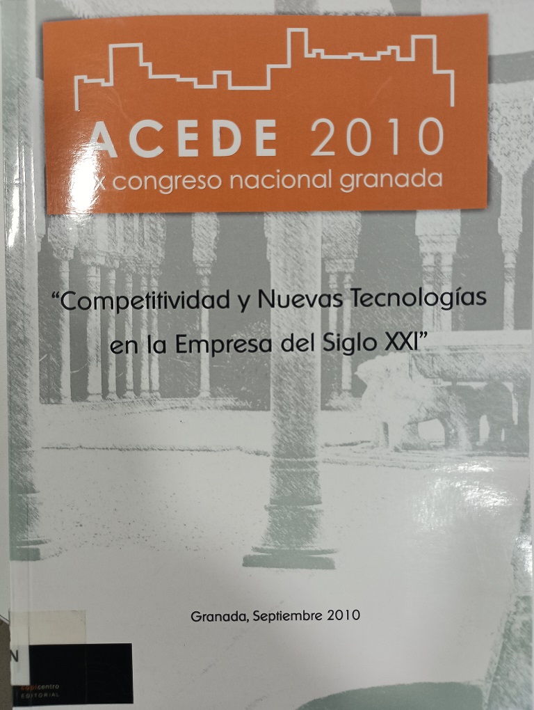 Imagen de portada del libro Competitividad y nuevas tecnologías en la empresa del siglo XXI