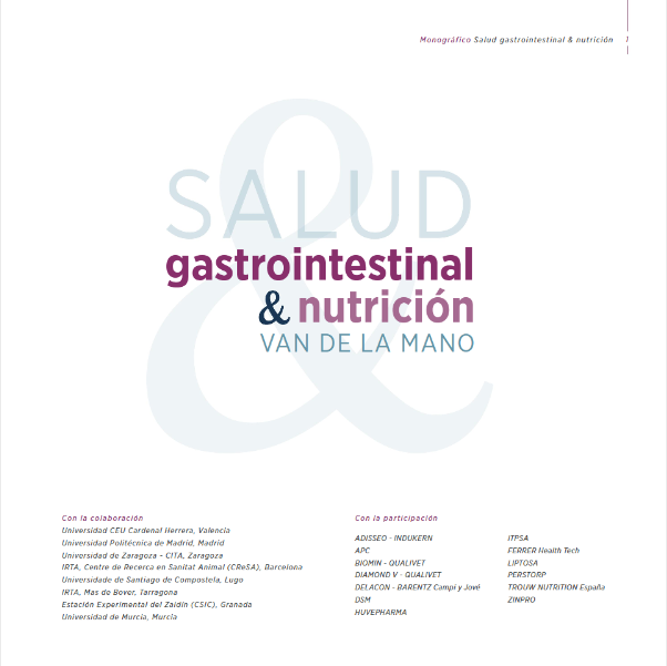 Imagen de portada del libro Salud gastrointestinal & nutrición van de la mano.