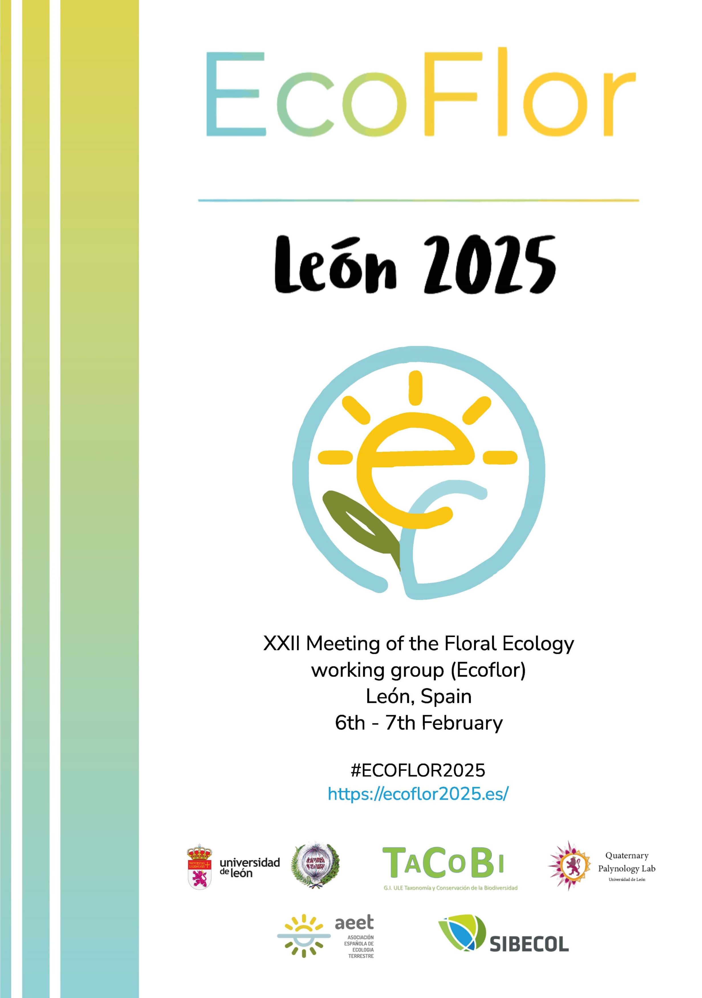 Imagen de portada del libro XXII Meeting of the Floral Ecology working group (Ecoflor)