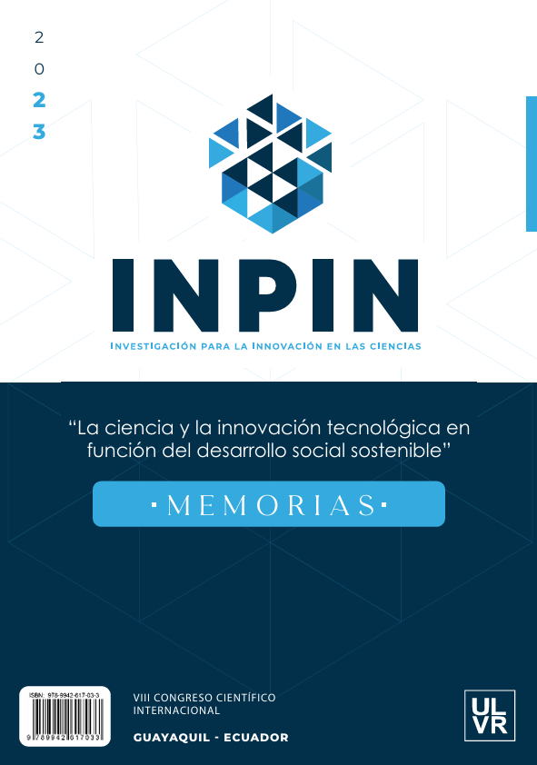 Imagen de portada del libro Memorias INPIN 2023