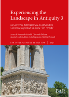 Imagen de portada del libro Experiencing th Landscape in Antiquity 3