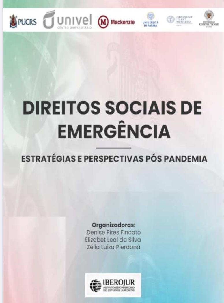 Imagen de portada del libro Direitos sociais de emergência