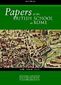 Imagen de portada de la revista Papers of the British School at Rome