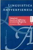 Imagen de portada de la revista Linguistica Antverpiensia