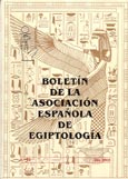 Imagen de portada de la revista Boletín de la Asociación Española de Egiptología