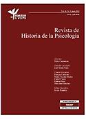 Imagen de portada de la revista Revista de historia de la psicología