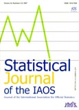 Imagen de portada de la revista Statistical journal of the IAOS