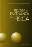 Imagen de portada de la revista Revista de enseñanza de la física