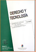 Imagen de portada de la revista Derecho y Tecnología