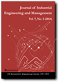 Imagen de portada de la revista Journal of Industrial Engineering and Management