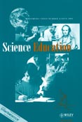 Imagen de portada de la revista Science education