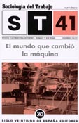 Imagen de portada de la revista Sociología del Trabajo