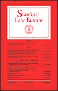 Imagen de portada de la revista Stanford law review