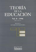 Imagen de portada de la revista Teoría de la educación