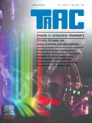 Imagen de portada de la revista Trac - trends in analytical chemistry