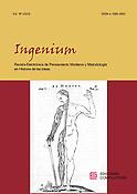 Imagen de portada de la revista Ingenium