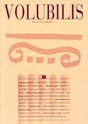 Imagen de portada de la revista Volubilis